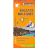 mapa Balears (Mallorca,Menorca,Ibiza,Formentera) 1:140 t.