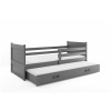 BMS Group Posteľ s prístelkou RICO 2 190x90 Grafitová