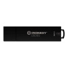 Kingston Technology IronKey D500S USB kľúč 128 GB USB Typ-A 3.2 Gen 1 (3.1 Gen 1) Čierna (IKD500S/128GB)