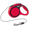 Vodítko flexi Comfort XS lanko 3m/8kg červená