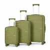 Cestovné kufre set 3ks Travelite Pacific S,M,L 202 L zelená