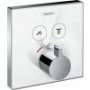 Hansgrohe Select Bath Battery 15738400 štvorcový (Hansgrohe Select Bath Battery 15738400 štvorcový)