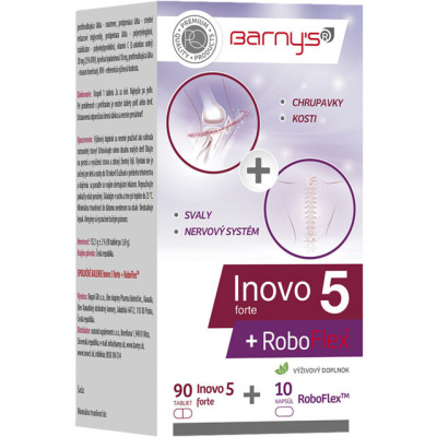 Barny´s Barny´s Inovo 5 forte 90 tabliet + RoboFlex 10 kapsúl