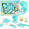 Detský lekársky set - Hroch u zubára Inlea4Fun DENTAL CLINIC - modrý