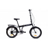 SKLADACÍ BICYKEL CAPRIOLO FOLDING TRAVELLER ALLOY 6 SPEED BLACK