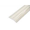 AP6 nájazdová lišta samolepiaca B, hliník+fólia dub bielený, v: 8,5 mm, d: 2,7 m