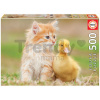 Puzzle Adorable Friends Educa 500 dielov + lepidlo Fix puzzle od 11 rokov EDU18467