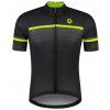ROGELLI HERO II pánsky exkluzívny dres krátky rukáv, čierna-reflexná žltá Veľkosť: S