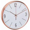TFA 60.3534.51 - Rádiom riadené nástenné hodiny s tichým chodom v medenej farbe