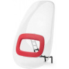 Bobike One+ Windscreen - veterný štít, čelné sklo pre sedadlo Mini One | Strawberry Red