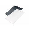 Aquatek RIVER sprchová vanička z liateho mramoru 80x100x3 cm so sifónom Biela matná AQ RIVER100X80BI