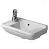 Duravit Starck 3 Handrinse basin 50 cm Starck 3 with overflow, w/o th, white 0751500000