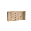 Bývaj s nami SK, CAROLYN 20 široká komoda, dub artisan LTD