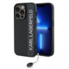 Karl Lagerfeld puzdro plastové Apple iPhone 14 Pro Max KLHCP14XPSAKDGCK čierne