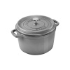Staub Cocotte vysoký okrúhly hrniec 24 cm/4,8 l sivý, 12502418
