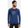 Kilpi Mavora TOP-M Pánske merino termo tričko UM0505KI Tmavomodrá XL