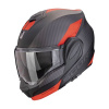SCORPION EXO-TECH EVO TEAM L Matt Black-Silver-Red