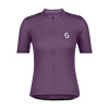 SCOTT Cyklistický dres s krátkym rukávom - ENDURANCE 10 S/SL W - fialová XL