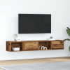 vidaXL TV stolíky 2 ks staré drevo 80x31x25,5 cm spracované drevo 861469