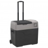 zahrada-XL Chladiaci box s kolieskom a rukoväťou čierno-sivý 40 l PP 51782