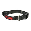 Obojok pes MOOV nastaviteľný čierna 25mm/45-58cm Zolux