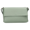 Dámska kožená crossbody kabelka Italia Darina - zelená