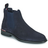 Tommy Hilfiger Polokozačky CORE RWB HILFIGER SUEDE CHELSEA Modrá