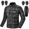 Motocyklová košeľa Shima Renegade 2.0 veľ. XL čierno-šedá