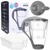 Sklenená kanvica Dafi CRYSTAL LED biela 10xUnimax