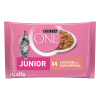 Purina ONE Junior kapsičky pre mačky 12 x (4 x 85 g)