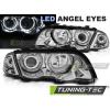 TUNINGTEC Predné svetlá BMW E46 05/98-08/01 S/T Angel Eyes led chrom