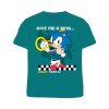 Ježko SONIC - licencia Chlapčenské tričko - Ježko Sonic 5202058, zelená Farba: Zelená, Veľkosť: 122