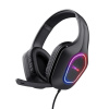 TRUST Herní sluchátka GXT 416 ZIROX, LED, USB, 3.5mm Jack, černá 25331 Trust