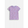 MOKIDA MOKIDA Bavlnené tričko s krátkym rukávom rozmer 104 farba fialový pre dievčatá