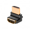 AUDIOQUEST HDMI 90°/W - pravouhlá HDMI redukcia