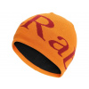 Rab Logo Beanie - pletená zimní čepice marmalade/oxblood red