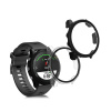 kwmobile 2 kryt with Ochranné sklo for Garmin Forerunner 255 / 255 Music kryt - Tempered sklo with Plastic Frame kryts - černá / Průhledný