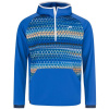 Pánske mikiny Head Topspin Hoodie - french blue/print - Modrý (S)