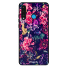 Lesklé pouzdro iSaprio pro Huawei P30 Lite - Flowers 10 (Lesklé pouzdro, kryt, obal iSaprio Exclusive na mobil Huawei P30 Lite s motivem Flowers 10 - elegantní skleněný vzhled, skvělá ochrana mobilu a
