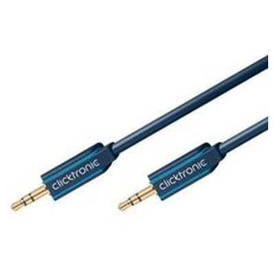 ClickTronic HQ OFC kábel Jack 3,5mm - Jack 3,5mm stereo, M/M, 1,5m (4040849704772)