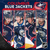 JF Turner Kalendár Columbus Blue Jackets 2025 Wall Calendar