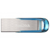 Sandisk SanDisk Ultra Flair USB kľúč 64 GB USB Typ-A 3.2 Gen 1 (3.1 Gen 1) Modrá, Strieborná (SDCZ73-064G-G46B)
