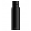 UMAX múdra fľaša Smart Bottle U6 Black / upozornenie na pitný režim / objem 600ml / prevádzka 30 dní / USB / oceľ