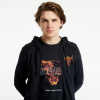 Mikina Under Armour Project Rock Terry FZ Hoodie Black/ Rogue Orange M M