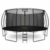 Trampolína bez siete Aga 500 cm FT 16 (487-500 cm) (Záhradná trampolína SPORT EXCLUSIVE 500cm + ochranná sieť + rebrík)