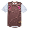 Troy Lee Designs TLD Flowline SS, detský dres - Flipped Chocolate Veľkosť: YXL