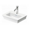 Duravit White Tulip - Umývadielko, 45x33 cm, 1 otvor na batériu, biela 0737450041