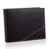 Peňaženka - Betlewski Peňaženka Prírodná koža čierna BPM-SS-61 Black-Men's Product (Portfólio pánskeho kože s ochranou kariet Betlewski)