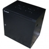 XtendLan 9U/600x450, na zeď, jednodílný, plné dveře, úprava proti vykradení WS-9U-64-FS-BLACK