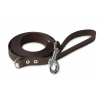 Firedog BioThane Vodítko 19 mm 2 m s rúčkou & D-krúžkom tmavohnedé
